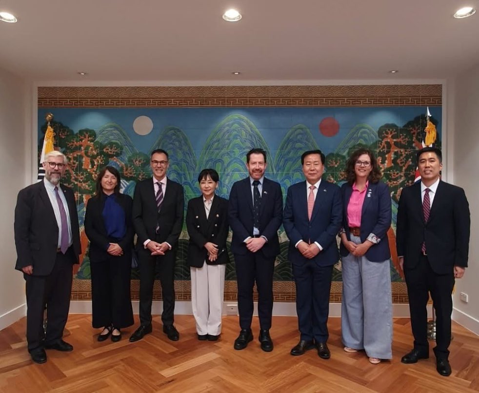 호한재단(AKF) 이사진 및 호주외교부 관계자 오찬
